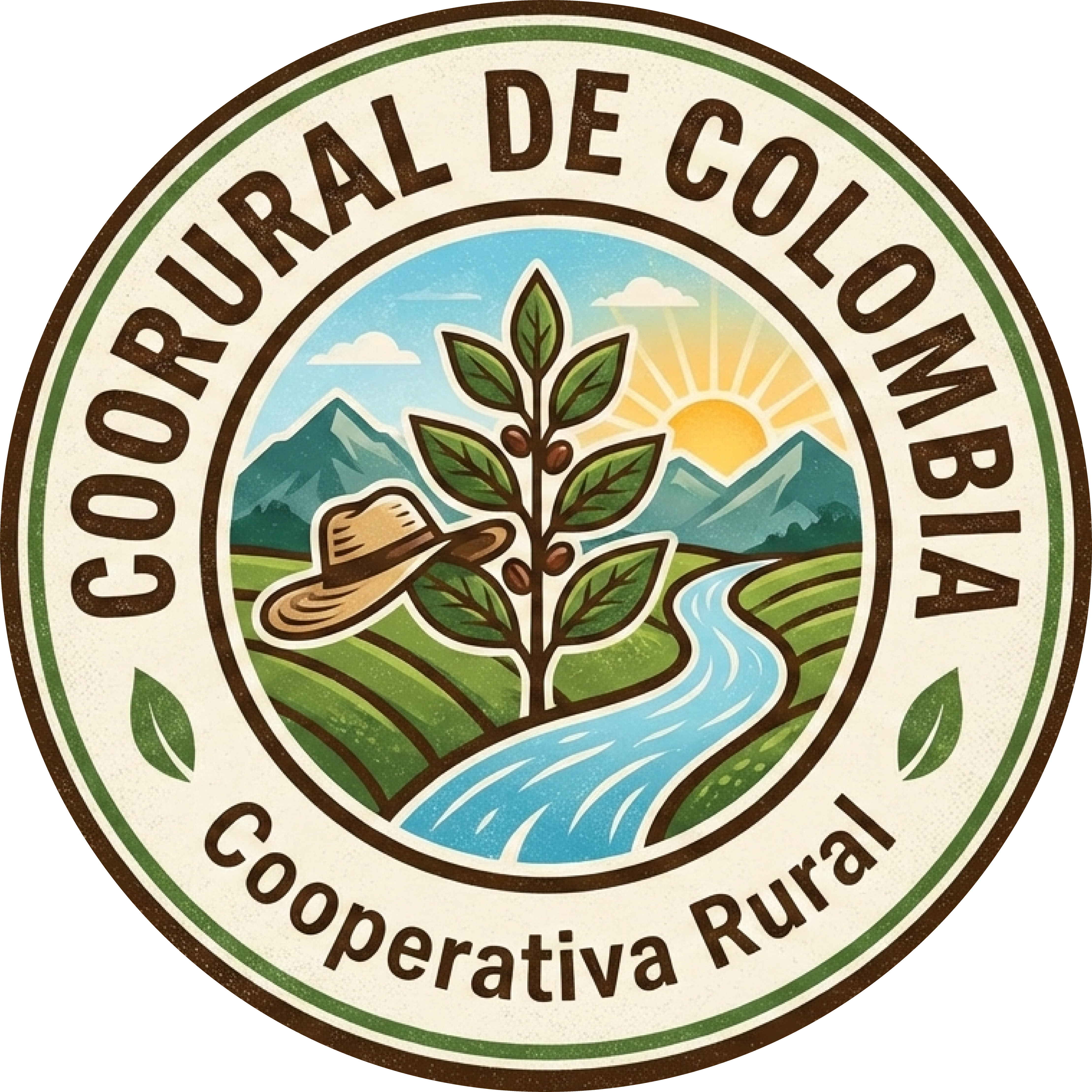 Logo COORURAL DE COLOMBIA